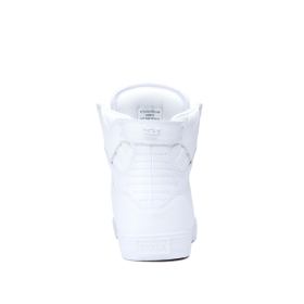 Supra Mens SKYTOP High Top Shoes White/White | US-88552